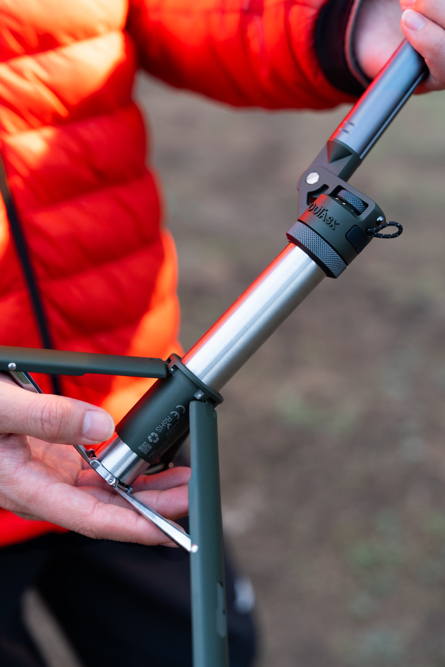 Outdoor TD-2 LED Beleuchtung Teleskopisch