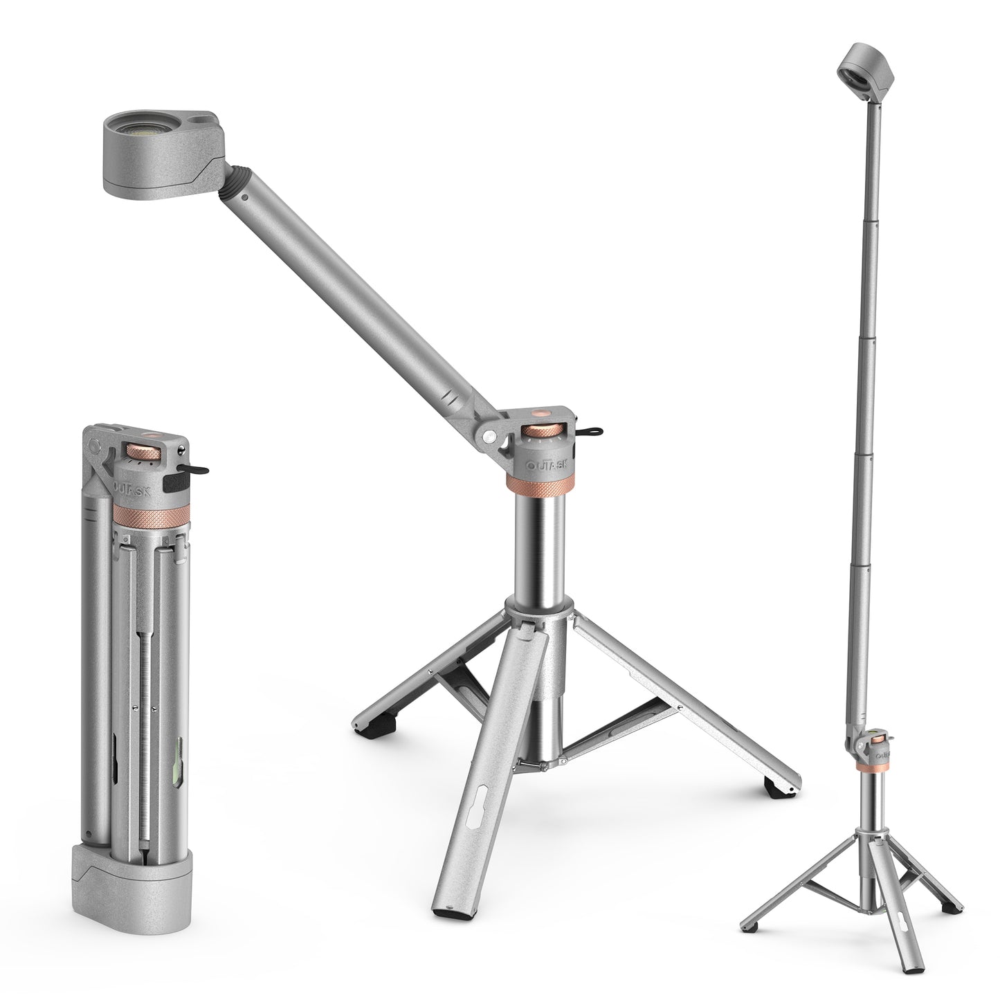 Outdoor TD-2 LED Beleuchtung Teleskopisch