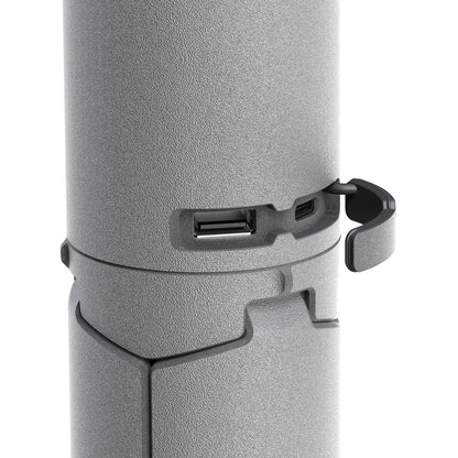 USB und USB-C Anschluss an der Lampe, Wasserdicht mit Klappe, Powerbank