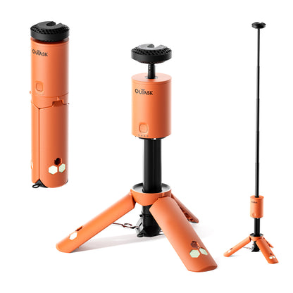 Outdoor LED Beleuchtung Teleskopisch - Orange